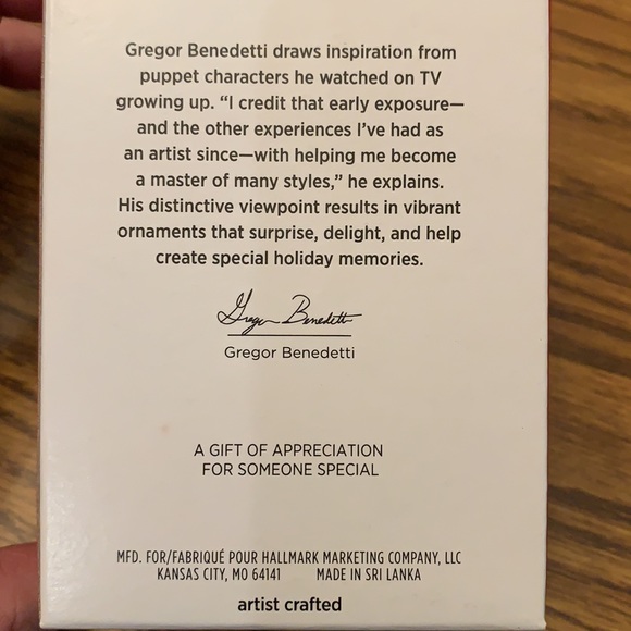 ๐ฅ2/$8.50 Hallmark Friendly Gnome Ornament - Picture 4 of 4